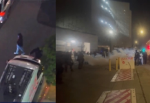 Photographer Surrounded While Rioters Smash News Van