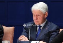 Clinton Confronted About Newly Revealed Hot Tub Photos