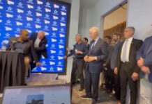 Clinton’s Surprise Appearance Jolts Cowboys