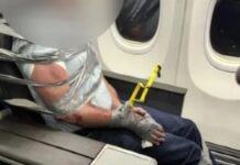 Passenger Restrained With Duct Tape on American Airlines Flight After Alleged Slurs and Assault