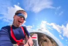 WATCH: Sydney Sweeney Straps Herself to an Airplane โ Then It Goes Upside Down