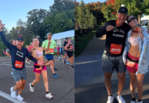 A Mysterious Stain in Tim Walz’s Post-Race Photo Raises Questions